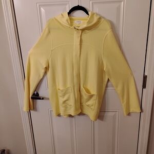 Yellow Hoodie with Pockets Kinesis. Soft